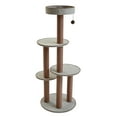 thumbnail image 6 of Two by Two Pine 59-inch Deluxe Cat Tower and Playground, 6 of 12