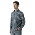 thumbnail image 2 of Chaps Men's & Big Men's Stretch Long Sleeve Button Down Soft Cotton Shirt, 2 of 4