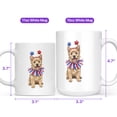 thumbnail image 4 of 4th of July Cairn Terrier Celebrates Independence Day Mug Cairns Dog Lover Coffee Tea Cup - 12010, 4 of 4