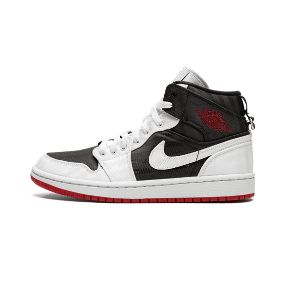 Jordan WOMENS AIR JORDAN 1 MID SE UTL Womens "White / Black / Gym Red" DD9338 016 DD9338 016 from Stadium Goods