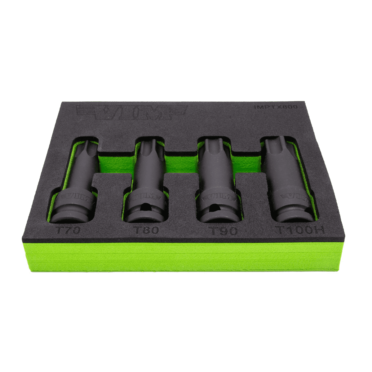 VIM Tools IMPTX800 Impact Rated Torx Driver Set T70 T80 T90 T100