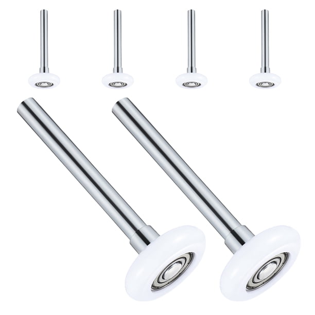 YSNOOWE 6Ud Rodillos De Puerta De Nylon Resistentes A Intemperie Y Ruido