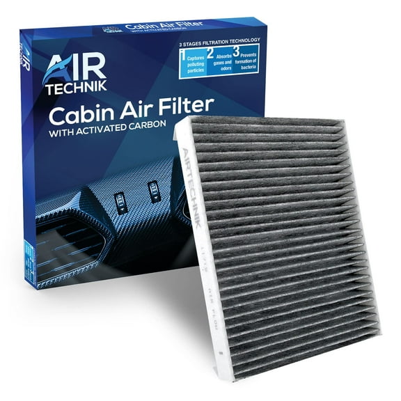 AirTechnik CF11719 Cabin Air Filter w/Activated Carbon  Fits Select Mercedes-Benz Vehicles 2015-2025 C300, GLC300, GLE350, GLE43 AMG, ML350, E300,E450, E350, C43 AMG - CU25002 / 166 830 0218