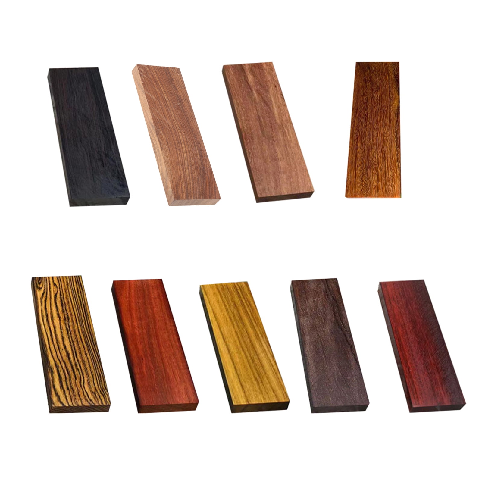 BESTYO Wood Knife Scale Handle Blanks DIY Knives Making Plate Material