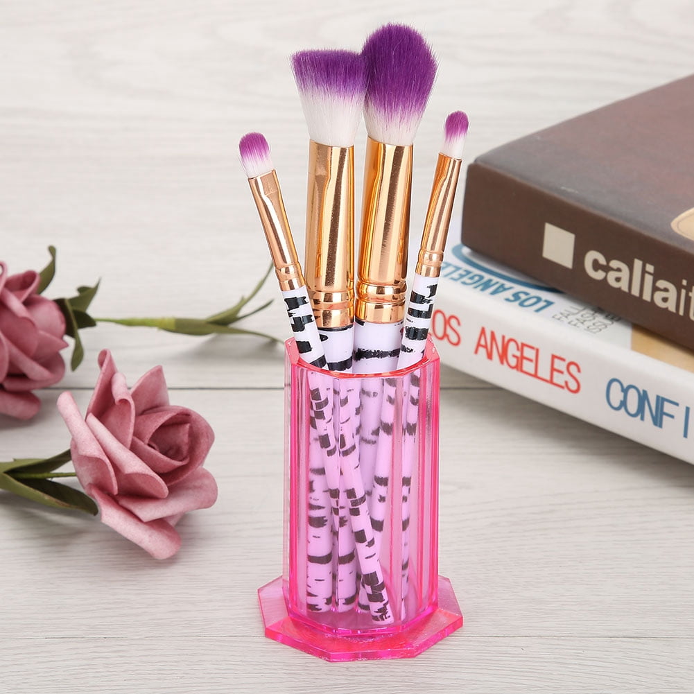 Kritne Nail Art Brush Storage Box, Cosmetic Organizer, Nail Art Brushes