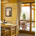 thumbnail image 3 of TrendyDecor4U MA242-276 ''Bon Vin'' par Marla Rae Imprimé Encadré d'Art Mural, 3 of 3