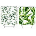 thumbnail image 5 of KYAIGUO Green Shower Curtain Shower Curtains Shower Curtains 71x71inch for Bathroom Opaque Fabrics for Bathroom Hotel, 5 of 5