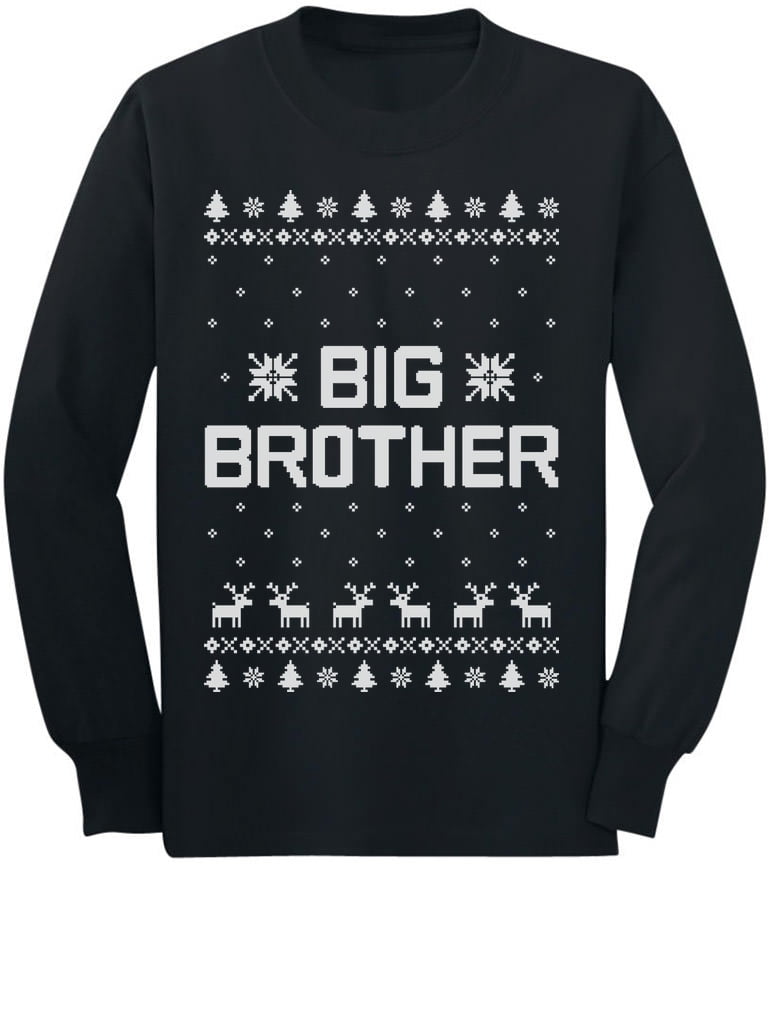 Gift for Big Brother Siblings Gift Boys Toddler/Kids Sweatshirts Siblings Shirts 