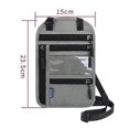 thumbnail image 4 of Cartera con soporte para pasaporte con bloqueo Rfid y cremallera para el cuello, 4 of 4