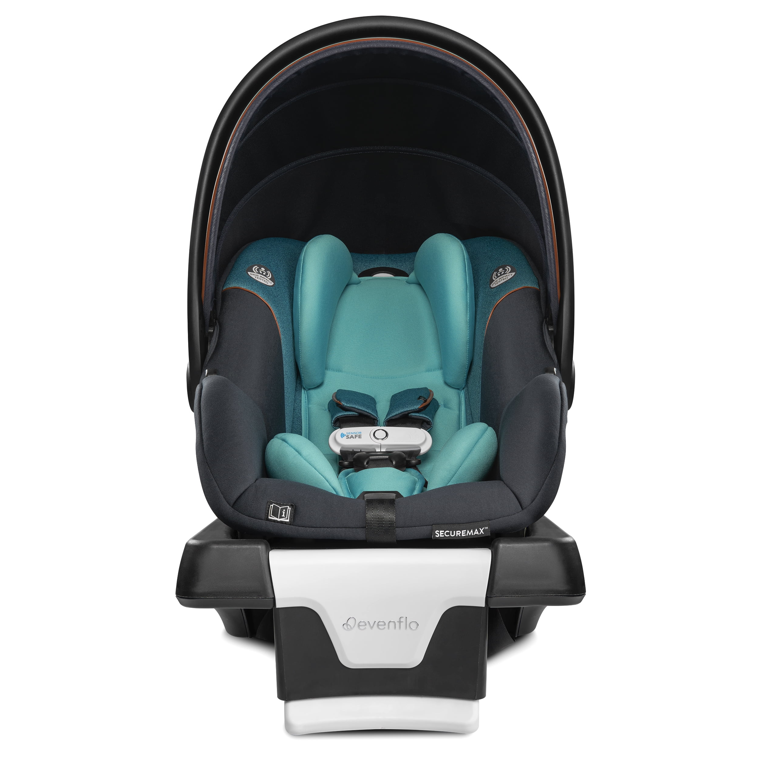 Evenflo GOLD SensorSafe SecureMax Smart Infant Car Seat (Blue