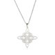 thumbnail image 1 of Witches Knot Necklace-Celtic Good Luck Jewelry Stainless Steel Wiccan Clavicle, 1 of 5