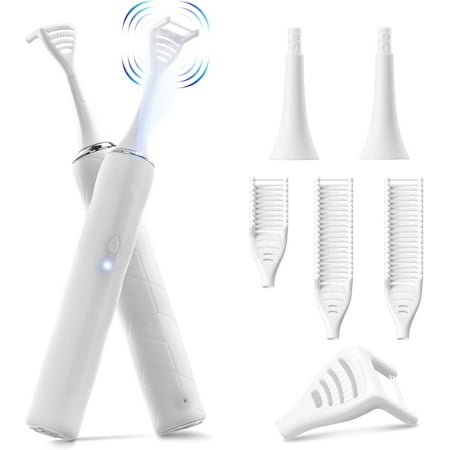 4 Speeds Electric Teeth Flosser with 50 Replacement Heads Multifunctional Dental Cleaning Tools for Gum Care Tongue Cleaning