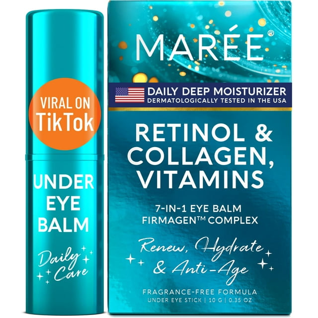 Bálsamo hidratante facial y debajo de los ojos Maree de Balm Stick, 10 ml
