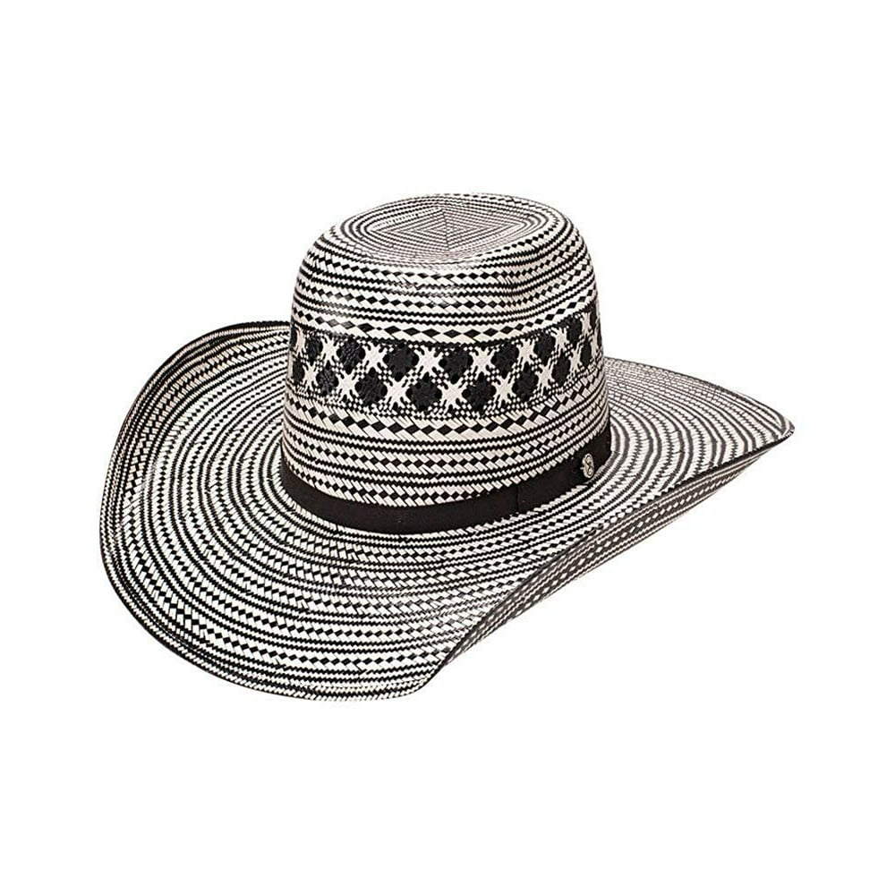 Resistol - Resistol Hooey Ryker Youth Straw Cowboy Hat Natural/Black ...
