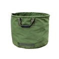 thumbnail image 2 of Garden Leaf Bag 30 Gallon Heavy Duty Canvas Waterproof Yard Waste Tote with Rubber Handles Outdoor Clean Up, Large Capacity, Collapsible Storage, Green, 2 of 6