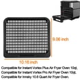 thumbnail image 4 of Cooking Tray for Instant Vortex Plus 10 Quart Air Fryer,3 Pcs Replacement Cooking Trays for Innsky 10.6 Quart Air Fryer Oven,Nonstic Cooking Rack,Air Fryer Replacement Parts and Accessories, 4 of 4