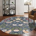 thumbnail image 4 of Teppich Homes Handmade 14x14 Wool Carpet Area Rug - Soft Tufted Rugs for Living Room, Kids' Room, and Home Décor, 4 of 7