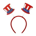 thumbnail image 2 of Diadema para el Día de la Independencia, accesorios para el cabello, suministros para fiestas patrióticas, decoración para el cabello, lindo sombrero para el cabello, estilo aro, 2 of 6