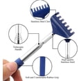 thumbnail image 3 of Grattoir à Dos en Acier Inoxydable, Masseur Portable Extensible avec Poignée Télescopique, 3 of 5