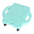 thumbnail image 5 of Colaxi Floor Board Physical Education Skateboard Sport Flat Scooter Sitting Board for Activities Backyard Home Outdoor Light Green, 5 of 10