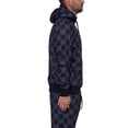 thumbnail image 4 of WeSC Men's & Big Men's Checkered Print Graphic Fleece Hoodie, Sizes S-2XL, 4 of 4