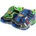 thumbnail image 2 of PJ Masks Shoes, Boys Mismatch Sneakers Gekko & Catboy, Light-Up Runner Size 6 Toddler, 2 of 6