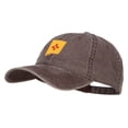 thumbnail image 2 of New Mexico State Flag Map Embroidered Washed Cap - Brown OSFM, 2 of 5