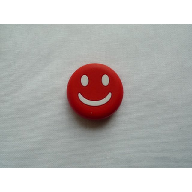 Amortiguador de goma natural para raqueta de tenis con letras Smiley Tai Chi, amortiguador para raqueta de tenis en varios colores