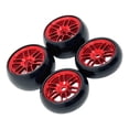 thumbnail image 3 of BELOVING 4 Roues RC Professionnelles Haute Performance Modifiées Bricolage Pneus pour 1:24 244016 Rouge, 3 of 10