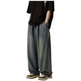 thumbnail image 1 of Vaqueros holgados y holgados for hombre - Y2K Streetwear & Skater Pantalones vaqueros de pierna ancha, 1 of 7