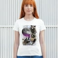 thumbnail image 4 of Racoons Howling at the Moon T-Shirt Funny Galaxy Wildlife Universe Humor Weird Animal in Space Women's Tee, 4 of 7