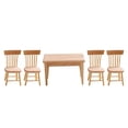 thumbnail image 5 of KAKOWELY 1 Ensemble de Mini Maison Table Jouet Décoration Miniature Kit Table Chaise Mini Meubles, 4.13"X2.64"X2.48 Pouces, 5 of 5
