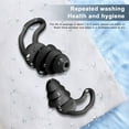 thumbnail image 4 of Deyuer Sleep Earplugs Anti-noise 3 Layer Sound Insulation Ear Brace Waterproof Anti-snoring Sleeping Ear Plugs Home Supply,Black, 4 of 7