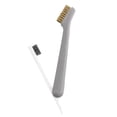 thumbnail image 1 of Boreal Craft Kitchen Stove Three-in-One Cleaning Brush Multifunctional Stove Range Hood Cleaning Brush Food Storage Push Top Containers Mini Dustpan Dish Pads for Washing Bottle Cap Detail Brush, 1 of 1