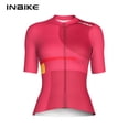 thumbnail image 3 of INBIKE - Maillot de ciclismo para mujer, manga corta, transpirable, con cremallera completa y bolsillos, 3 of 5