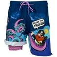 thumbnail image 4 of Release The Kraken! 6 Inseam Lined Swim Trunks-Small (28-30), 4 of 7