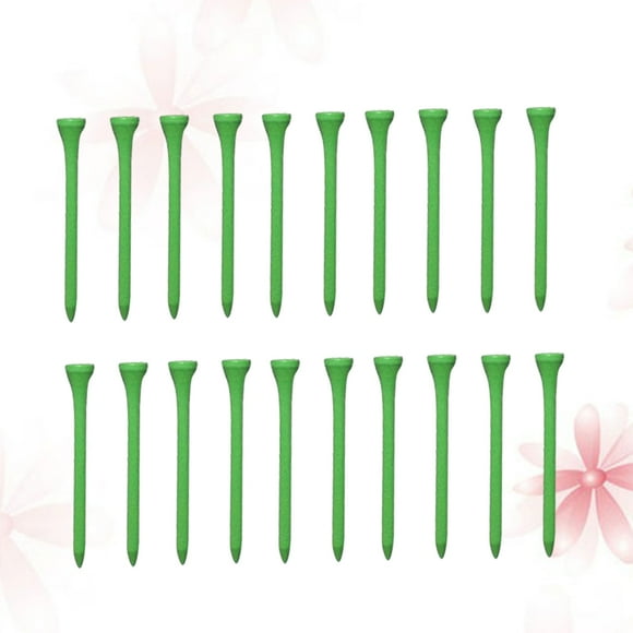 Minkissy Cylindrical Golf Tees 100Pcs for Golfing Practice