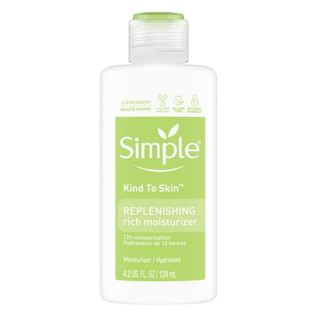 Simple Kind to Skin Face Moisturizer Replenishing Rich 12-Hour Moisturization for All Skin Types 4.2