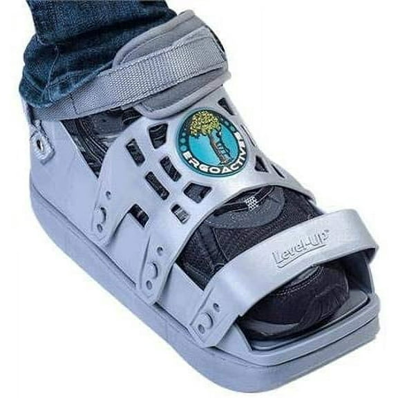 Ergoactives Level-Up Shoe Height Balancer Universal to All Fracture Boots, Prevents Slipping, Equalizes Limb Length and Reduce Body Strain While Walking Size L/XL (Shoe Size M 10.5-12 W 10-13)