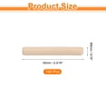 thumbnail image 2 of Uxcell 150 Pack 5/16" x 2-3/16" Wooden Dowel Pins, Furniture Woodwork Grooved Fluted Pin, 2 of 6