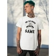 thumbnail image 2 of On the Inside We Are All The Same Realistic Heart Graphic  Men White T-Shirt, Male Medium, 2 of 4