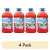 (4 pack) Hawaiian Punch Fruit Juicy Red Juice, 1 Gal, Bottle