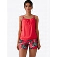 thumbnail image 5 of Tankini Swimsuits Two Piece Tummy Control Bathing Suits Blouson Swim Tank Top with Boy Shorts, 5 of 6
