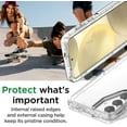 thumbnail image 4 of For Samsung Galaxy S24 Plus / Galaxy S25 Plus Case Shockproof Dust / Drop proof Heavy Duty Rugged Protectie Cover 3 in 1 Layers Case For Galaxy S24 Plus S25 Plus 6.7'' Clear, 4 of 8