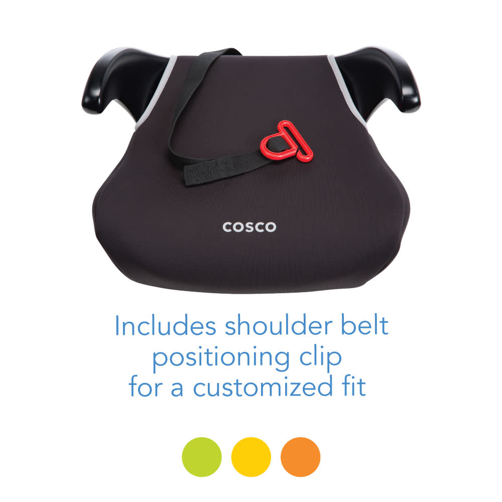 Cosco Rise Backless Booster Car Seat, Solid Print Blue - image 3 of 14