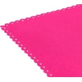 thumbnail image 5 of Ryvnso Placemats Set of 6 Deep Pink Dining Mats Heat-Resistant Non-Slip Washable Table Mat, 5 of 8