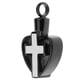 thumbnail image 5 of Colgante de cineraria cineraria cineraria Cenizas de material acero inoxidable Perro Gancho de pescado Colgante de de cineraria cineraria cineraria Blanco negro Yinane Colgante en forma de cruz, 5 of 8