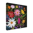 thumbnail image 2 of Trademark Fine Art 'Vintage Floral III Flipped' Canvas Art by Farida Zaman, 2 of 3