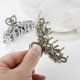 thumbnail image 5 of Vintage Hair Claw Clip (vintage Gold), A Rhinestone Alloy Claw Clip For Exquisite Hair, Hair Accessory Hair Clip, Fashionable Vintage Women's Wedding, 5 of 5