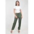 thumbnail image 5 of Pantalon de lino con detalle lateral Roman Fashion /Juvenil, 9204 (Verde) verde oscuro CH, 5 of 5